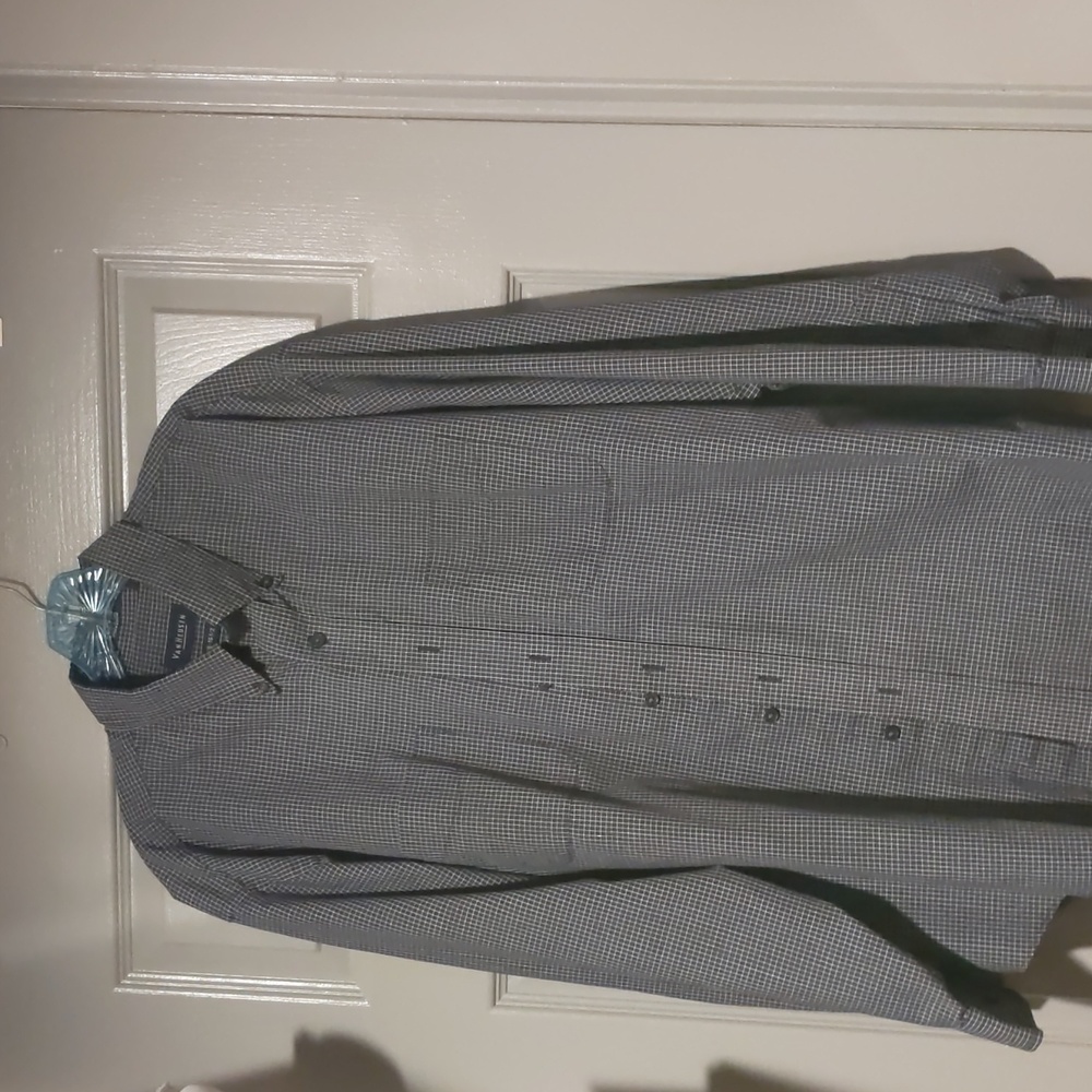 vanheusen mens sz l dress shirt